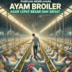 Panduan Memelihara Ayam Broiler agar Cepat Besar dan Sehat